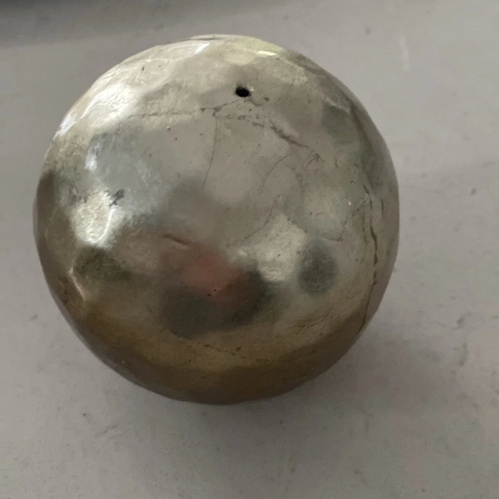 Pier 1 Hammered Copper Decorative Sphere‎